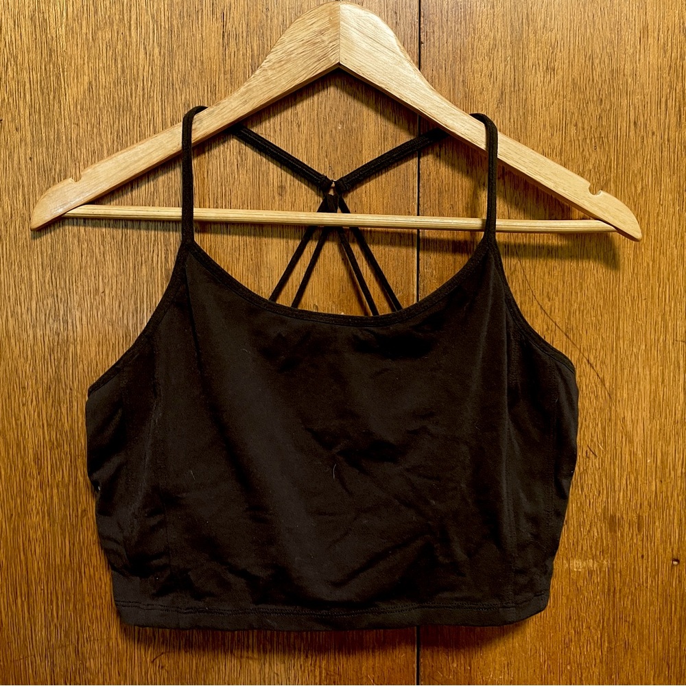 Athleta crisscross strap yoga bralette xl